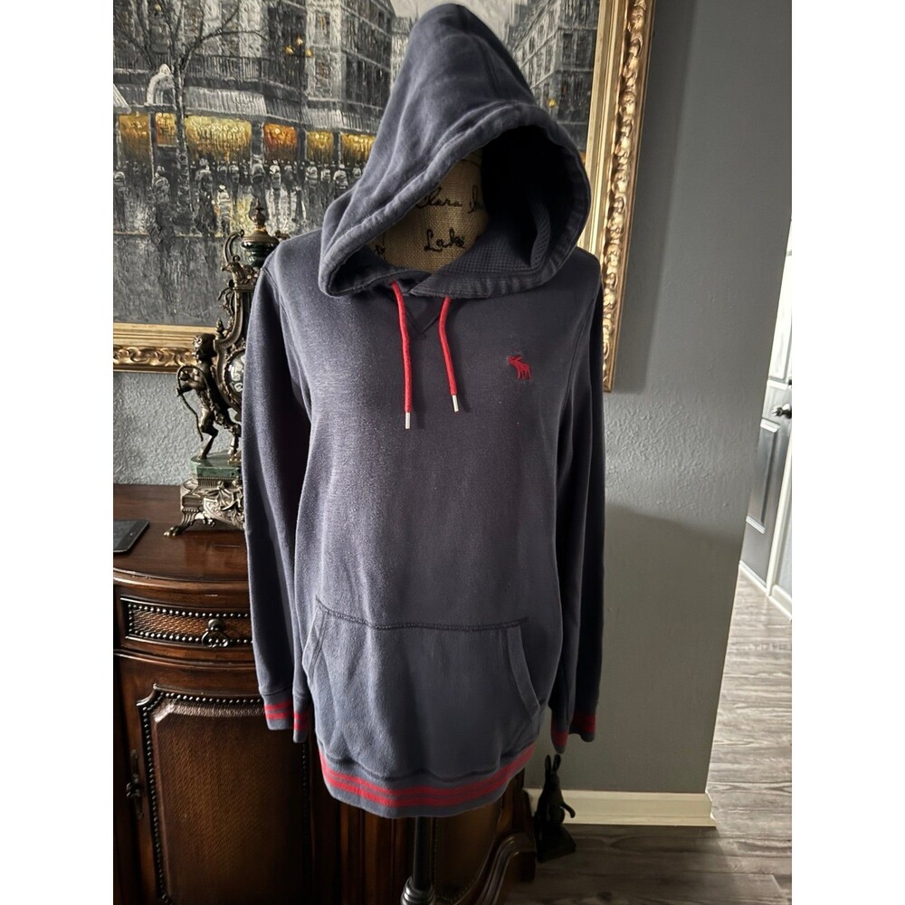 Abercrombie and Fitch, blue and red hoodie size medium